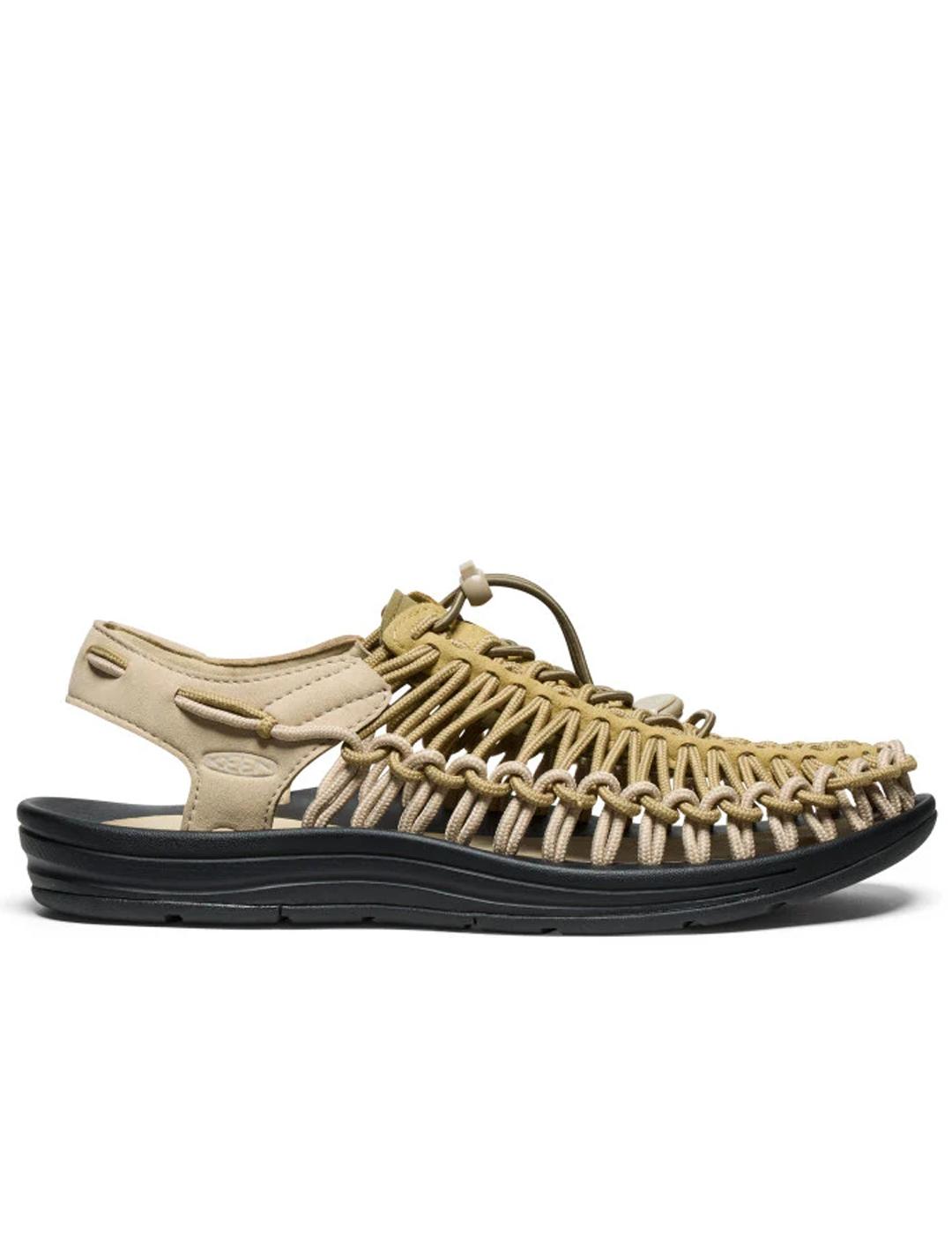 Sandalias Keen Uneek verde beige de chico