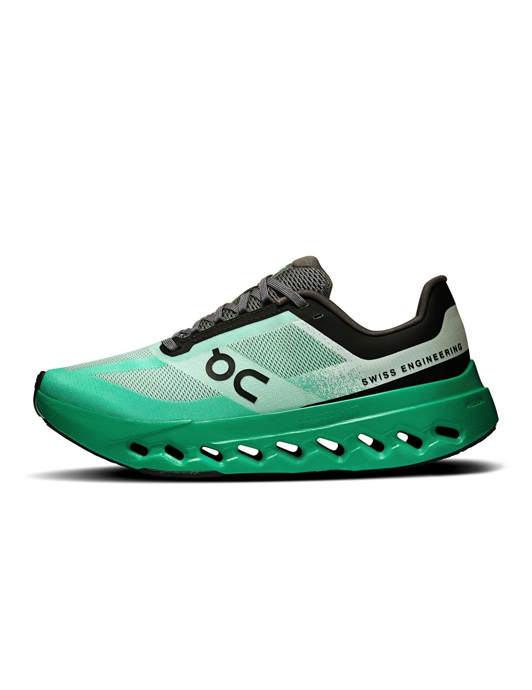 Zapatillas On Running Cloudsurfer Next 1 verdes de mujer