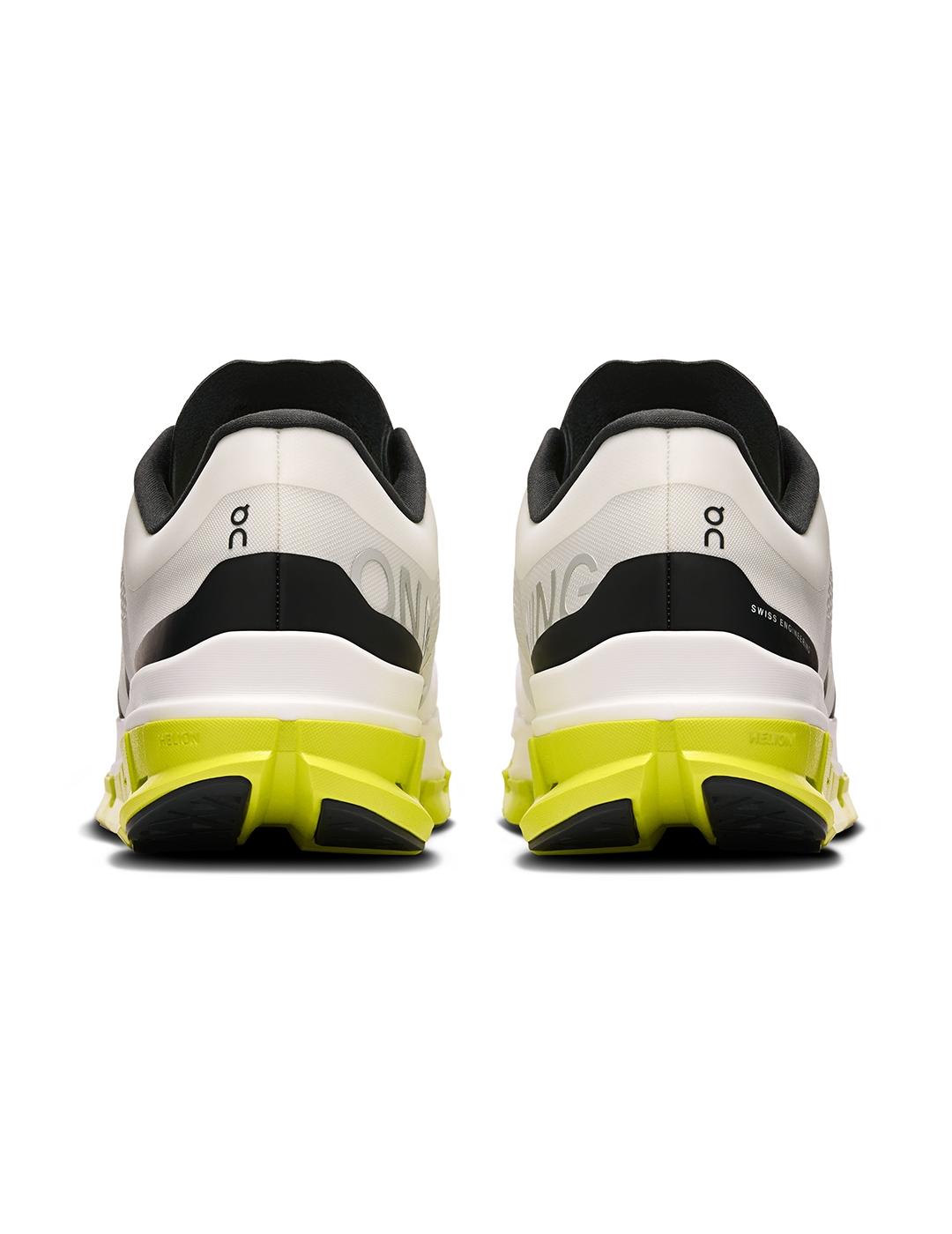 Zapatillas On Running Cloudflow 5 blanca lima de hombre