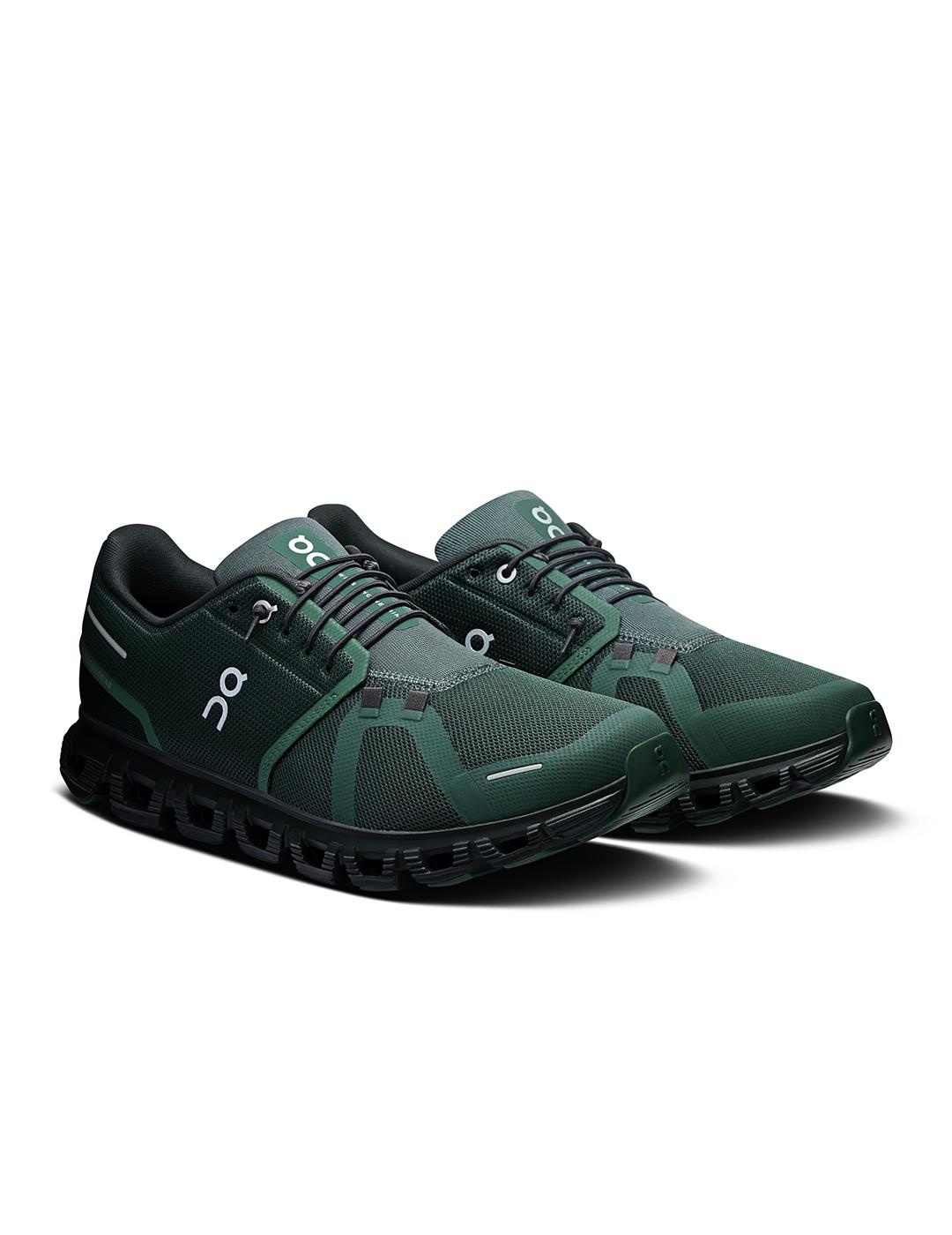 Zapatillas On Running Cloud 6 verdes de hombre