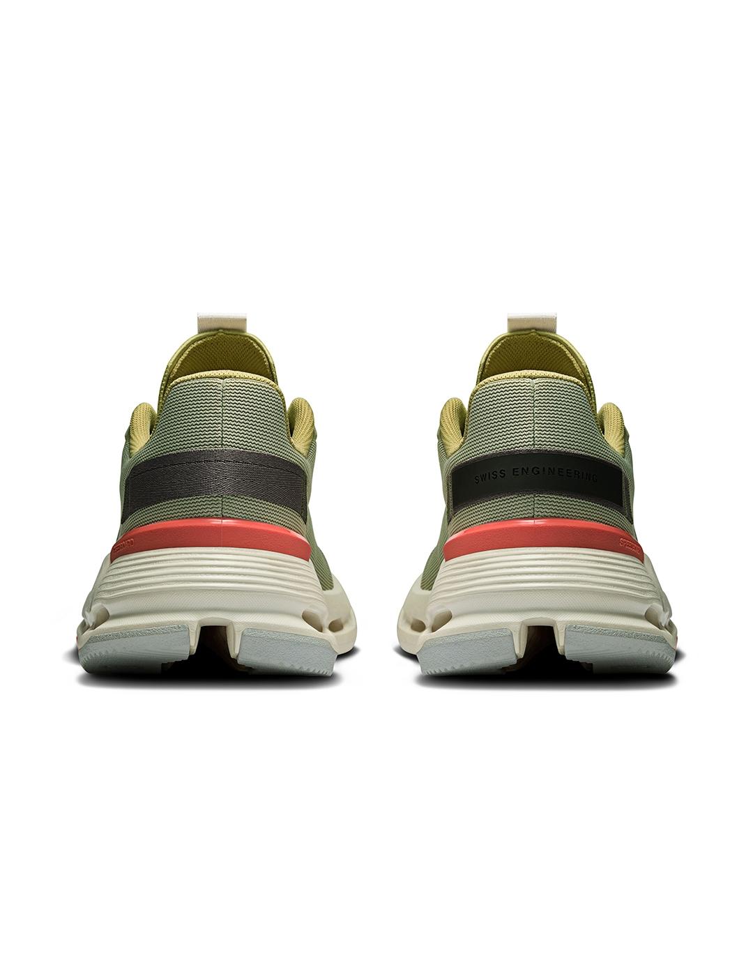 Zapatillas On Running Cloudnova Form 2 verdes de mujer