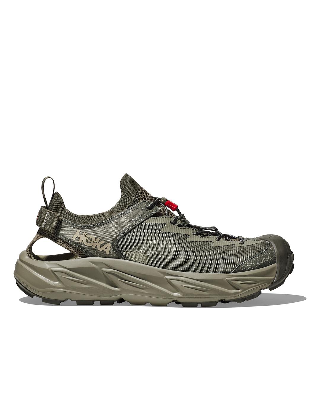 Sandalias Hoka Hopara 2 verdes de hombre