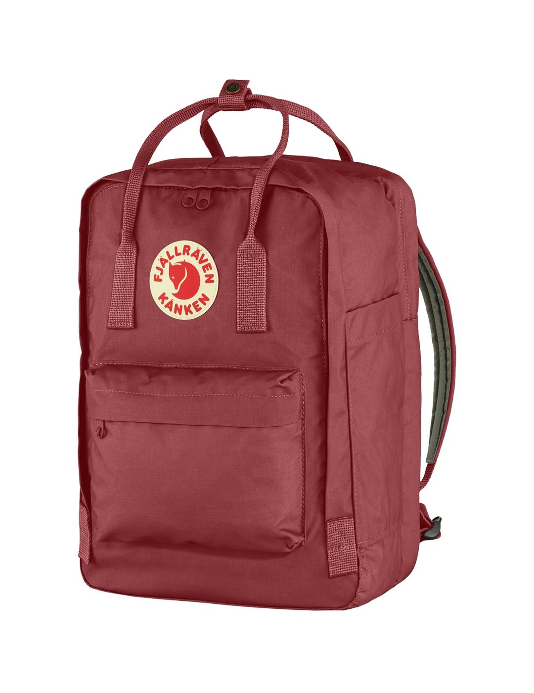Mochila Fjällräven Kanken Laptop 15' Ox Red mujer y hombre