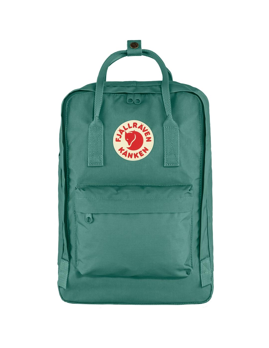 Mochila Fjällräven Kanken Laptop 15' Frost Green mujer hombr