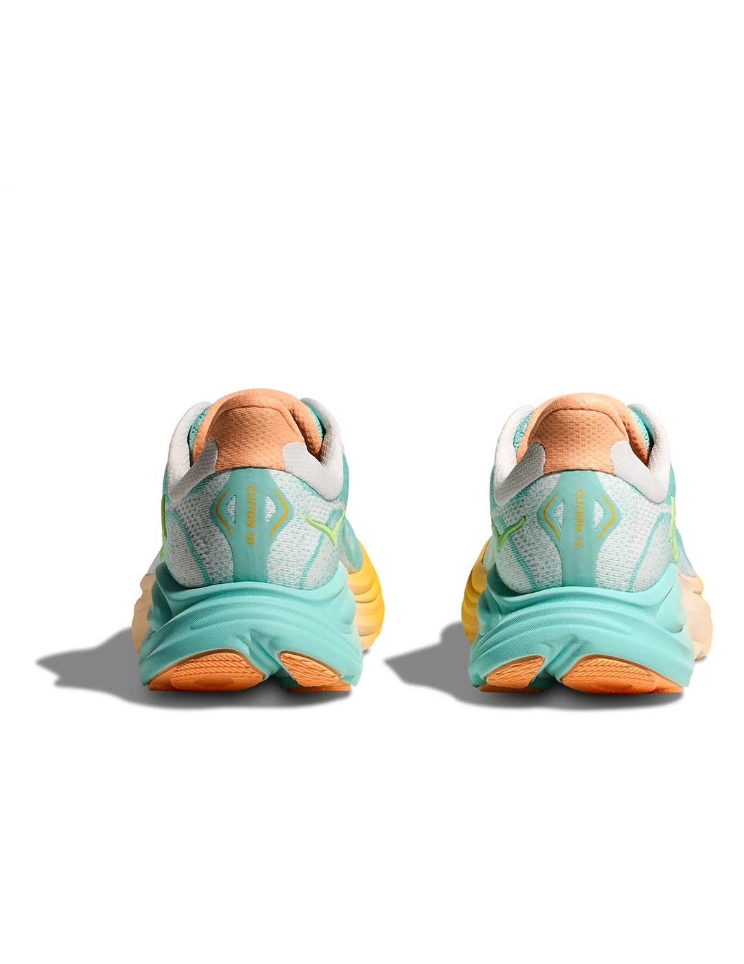 Zapatillas Hoka Clifton 10 azules de mujer