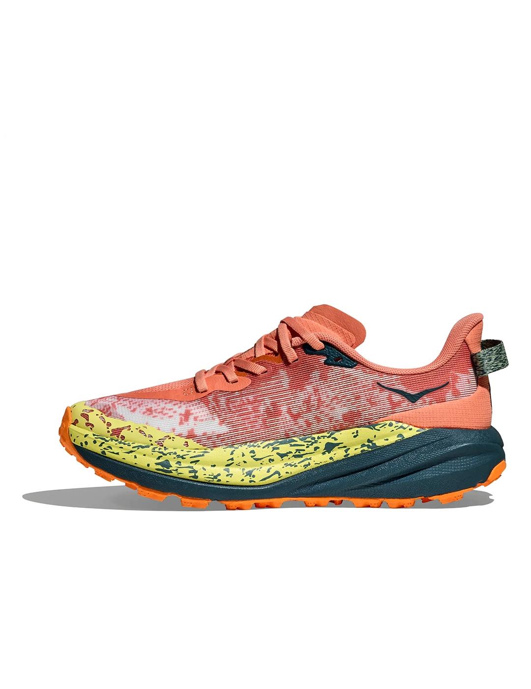 Zapatillas Hoka Speedgoat 6 naranjas de mujer