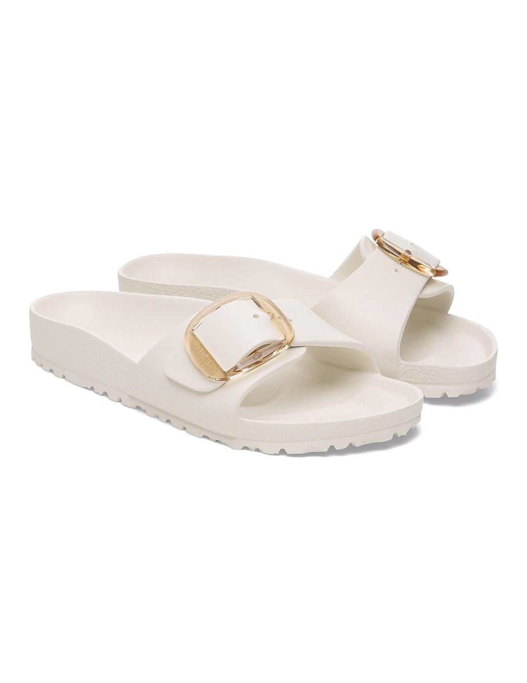 Sandalias Birkenstock Madrid Big Buckle Eva crudo de mujer