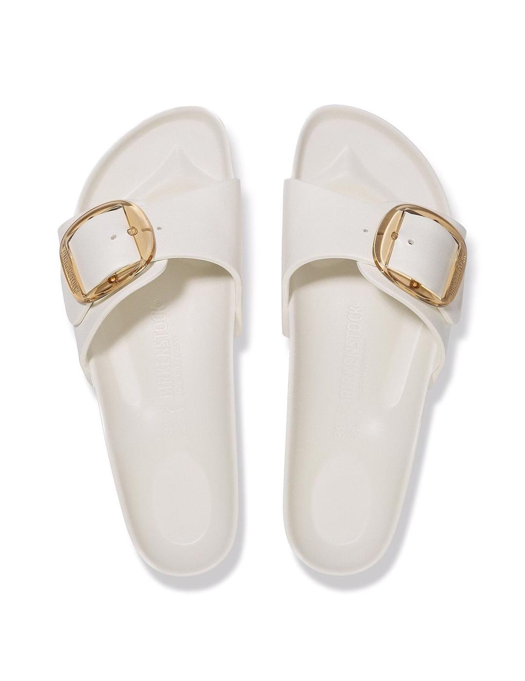 Sandalias Birkenstock Madrid Big Buckle Eva crudo de mujer