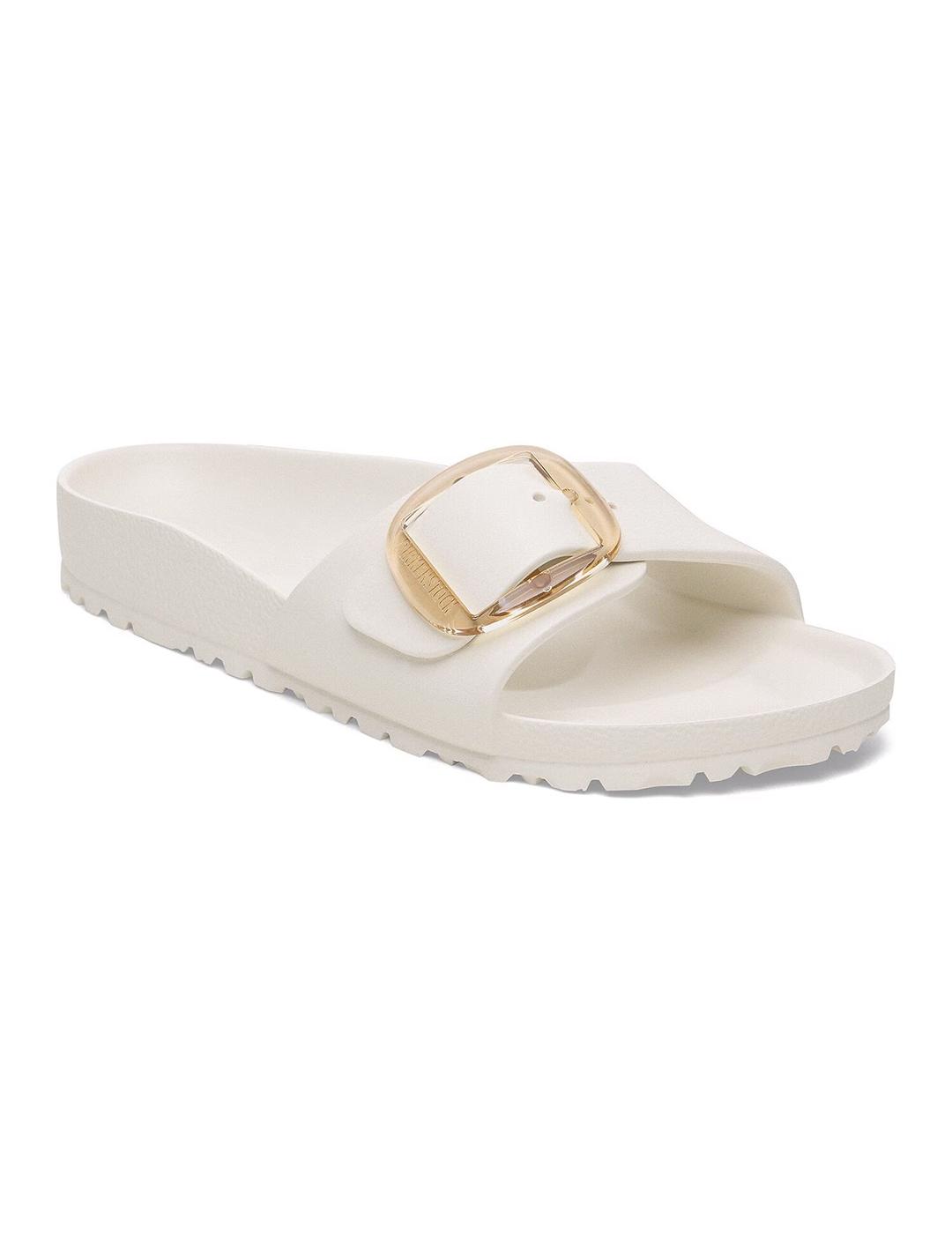 Sandalias Birkenstock Madrid Big Buckle Eva crudo de mujer