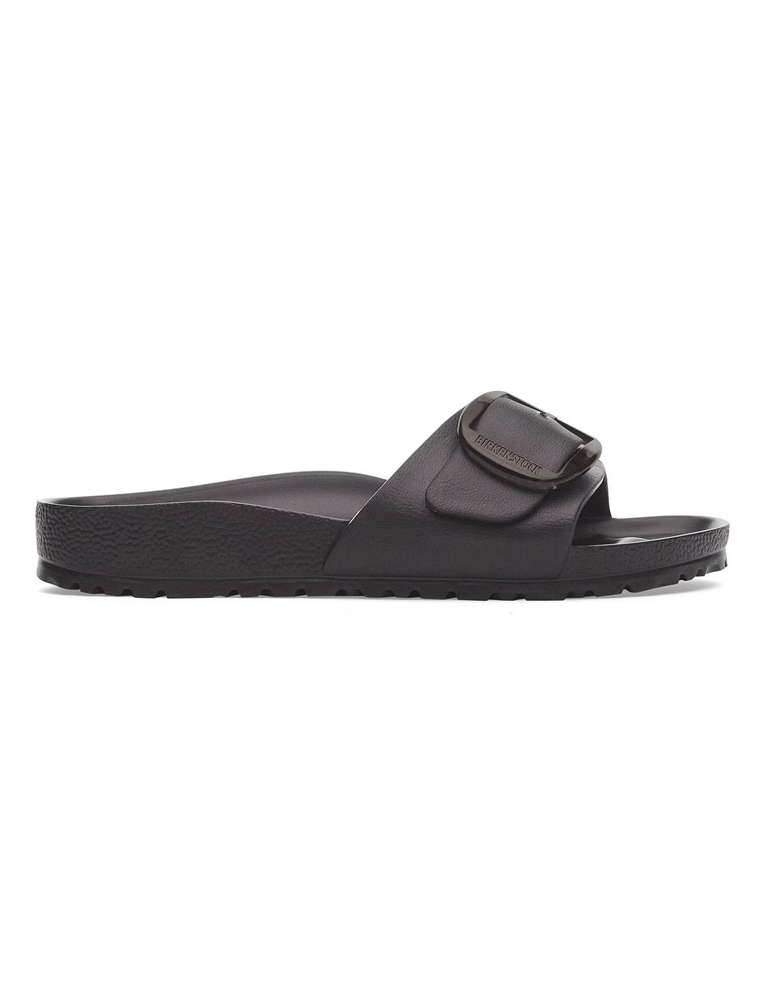 Sandalias Birkenstock Madrid Big Buckle Eva negra de mujer