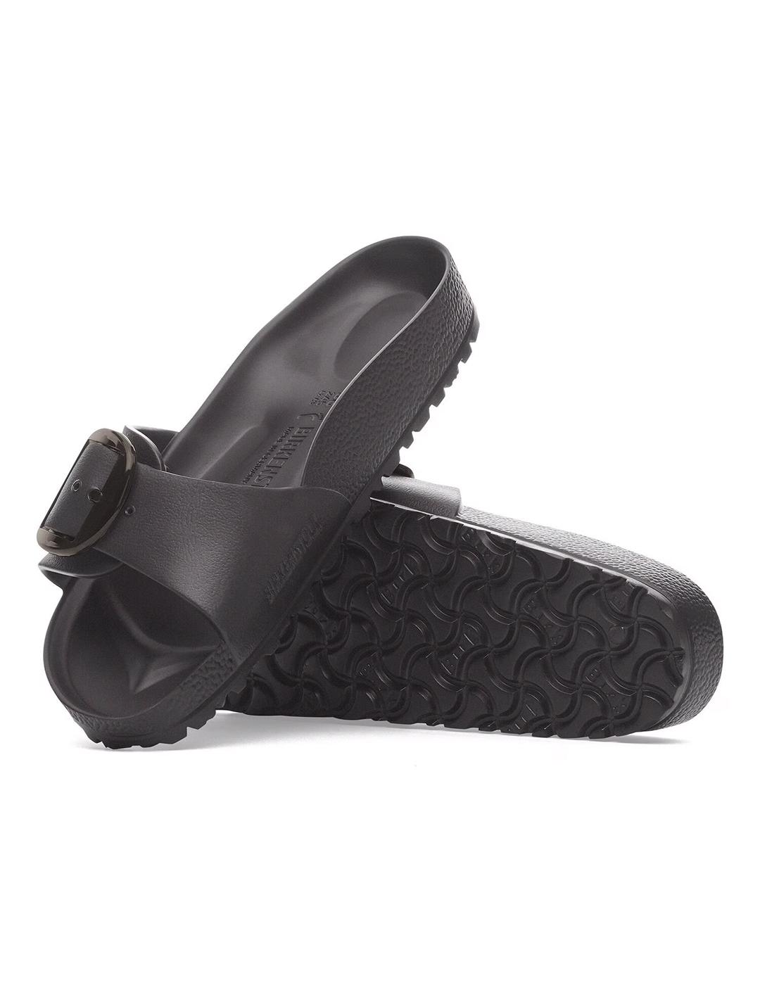 Sandalias Birkenstock Madrid Big Buckle Eva negra de mujer