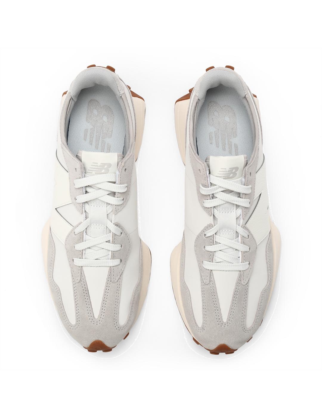 Zapatillas New Balance MS327ASK blanca gris de mujer