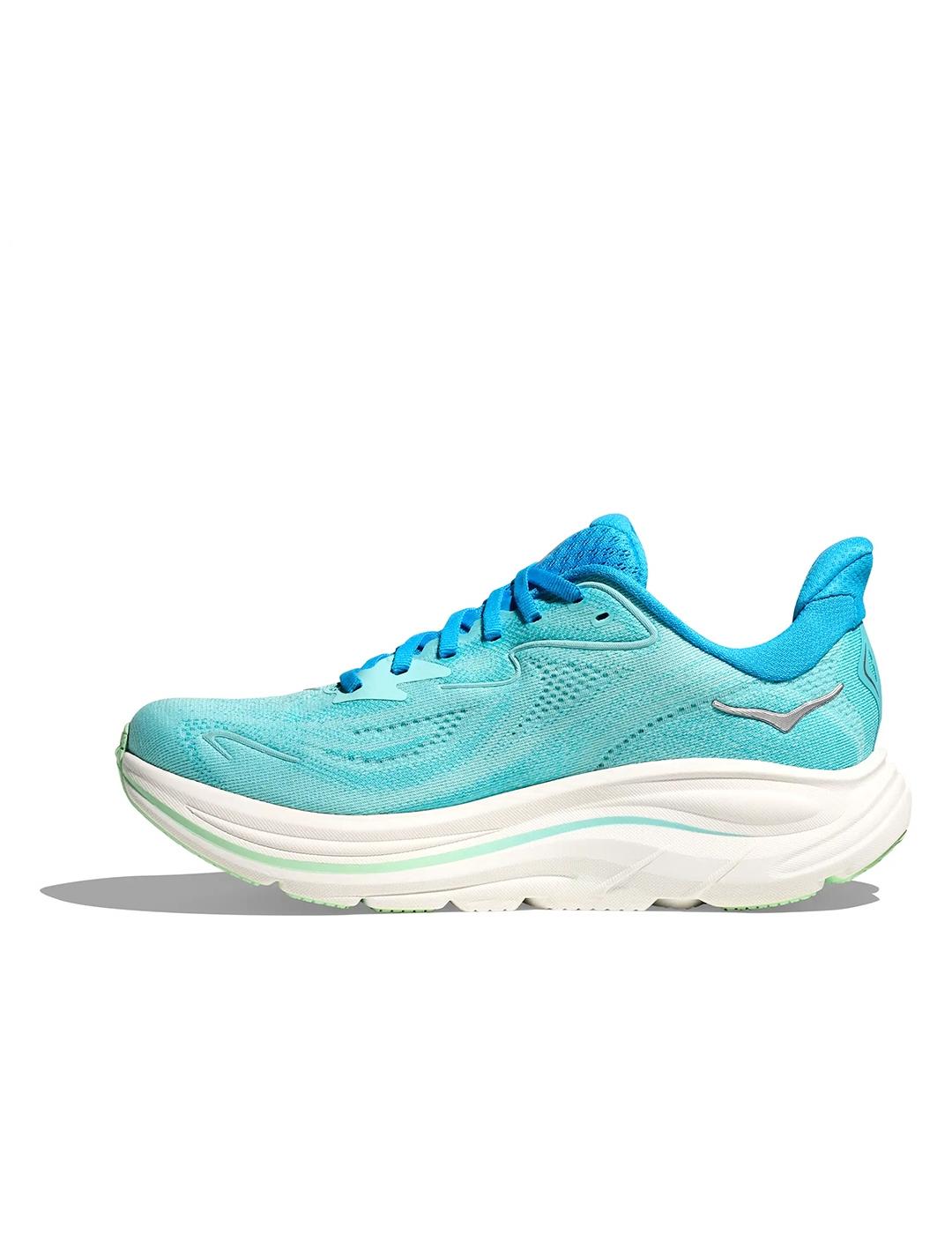 Zapatillas Hoka Clifton 10 azules de mujer