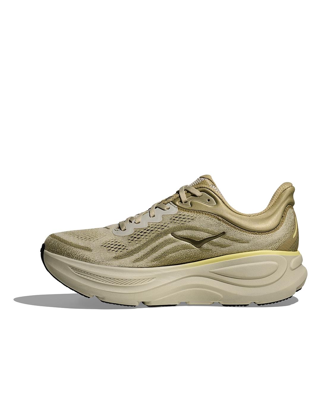 Zapatillas Hoka Bondi 9 verdes de hombre