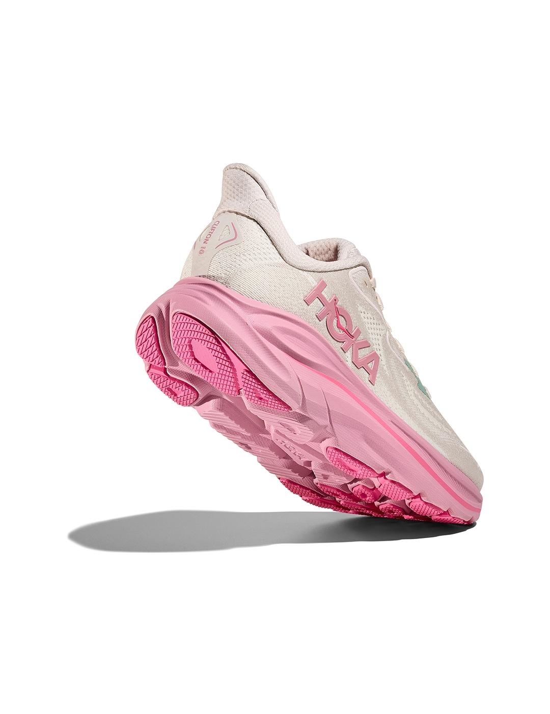 Zapatillas Hoka Clifton 10 Rosas de mujer