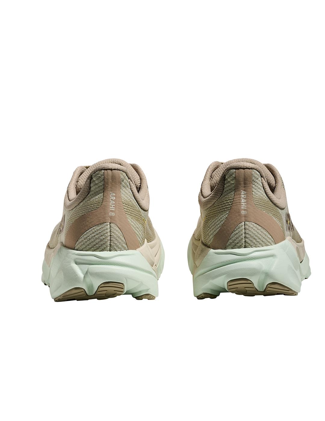 Zapatillas Hoka Arahi 8 beige de mujer