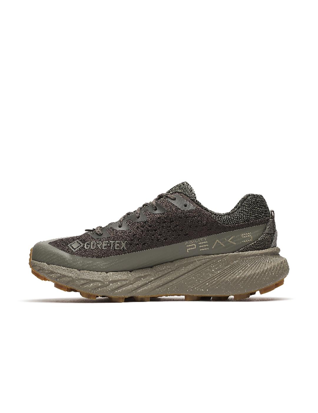 Zapatillas Merrell Agility Peak 5 Goretex verde de hombre
