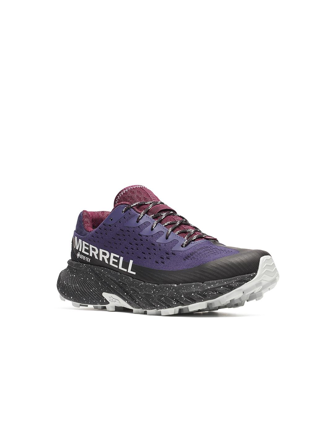 Zapatillas Merrell Agility Peak 5 Goretex morada de mujer