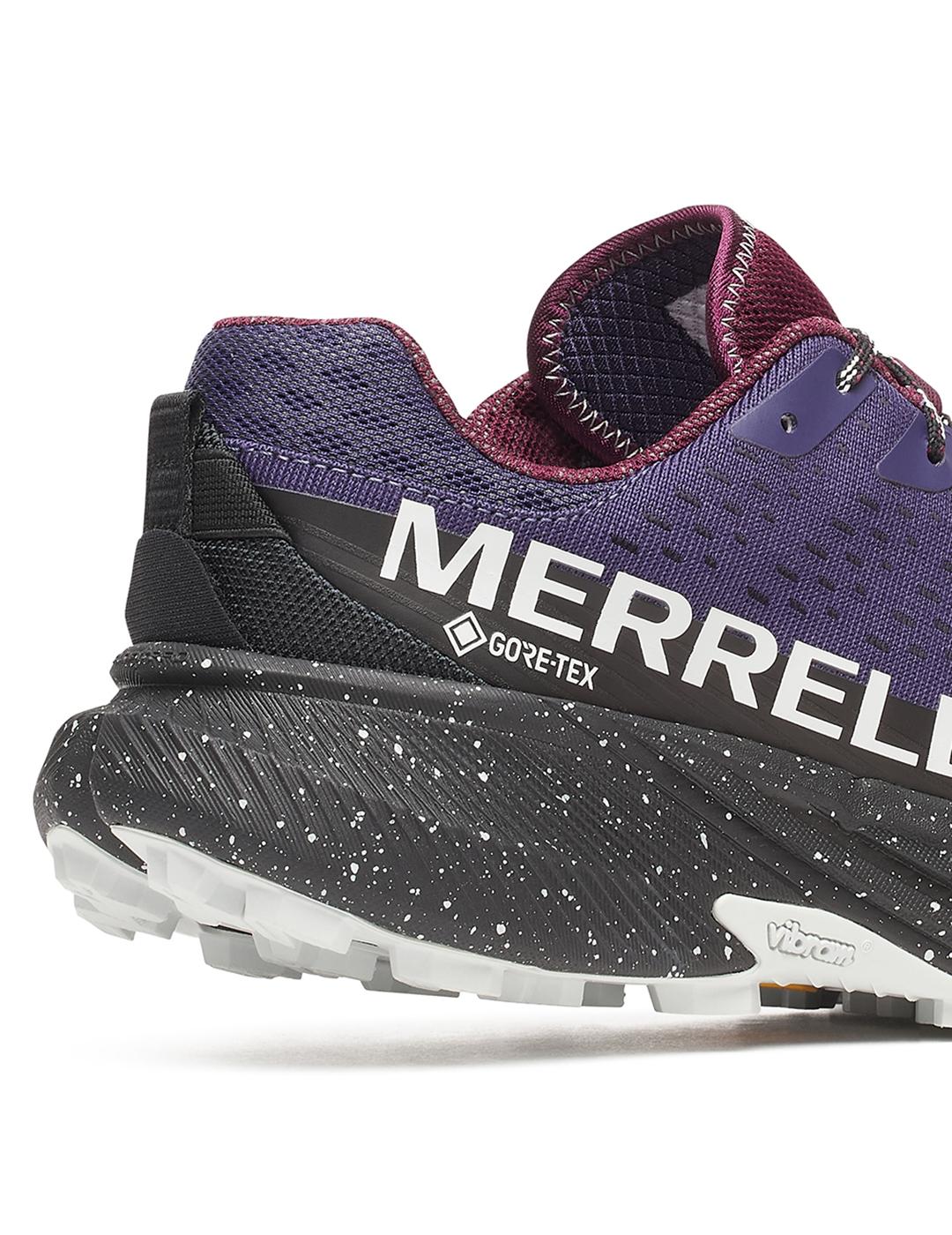 Zapatillas Merrell Agility Peak 5 Goretex morada de mujer