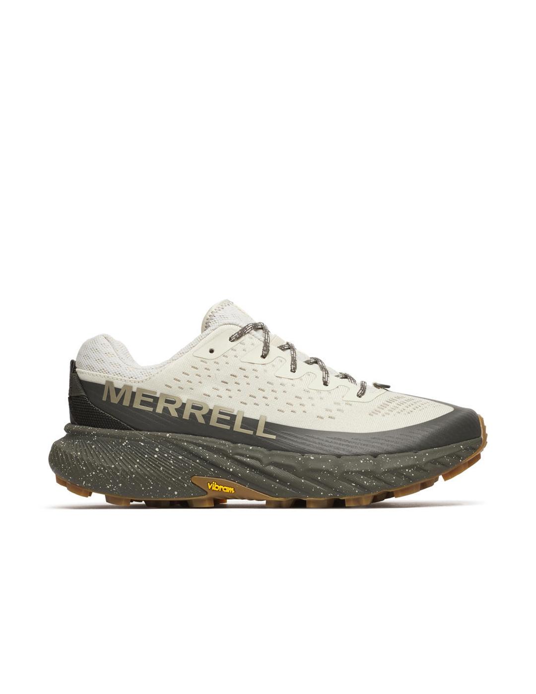 Zapatillas Merrell Agility Peak 5 beige de hombre