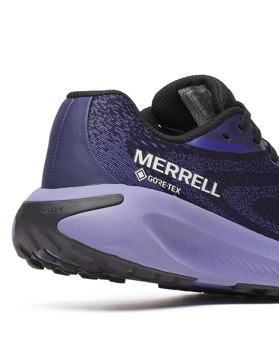 Zapatillas Merrell Morphlite Goretex morada de mujer