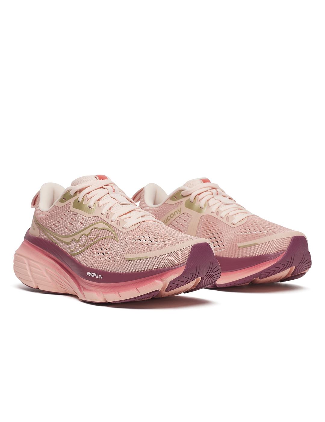 Zapatillas Saucony Guide 18 rosas de mujer