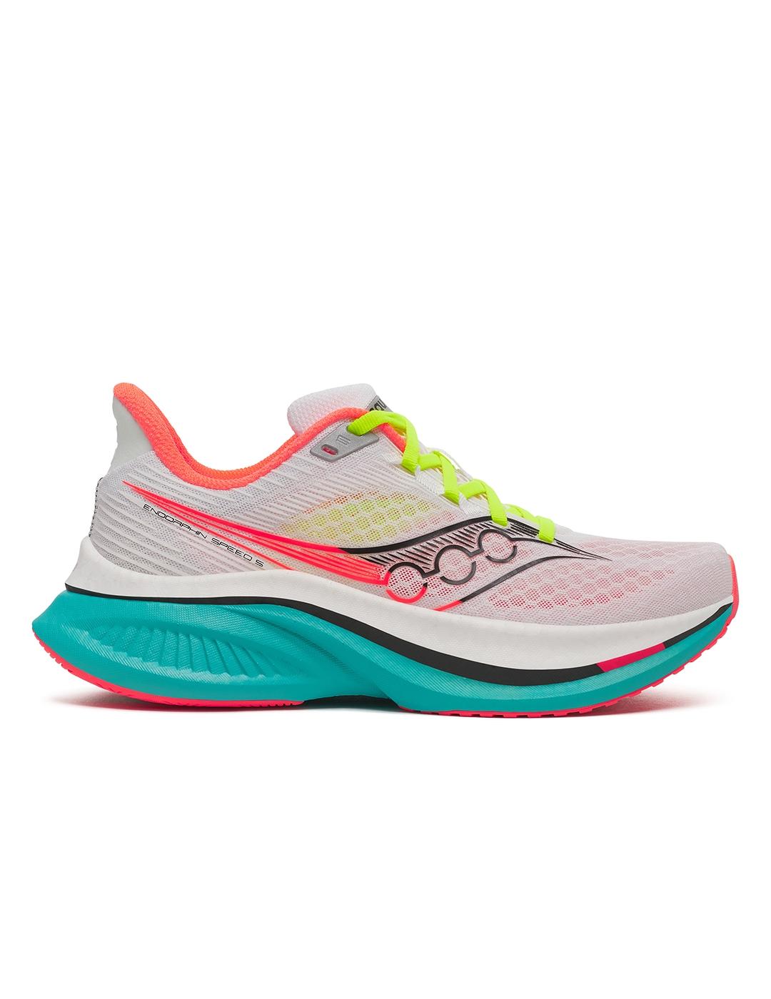 Zapatillas Saucony Endorphin Speed 5 blancas multi de mujer
