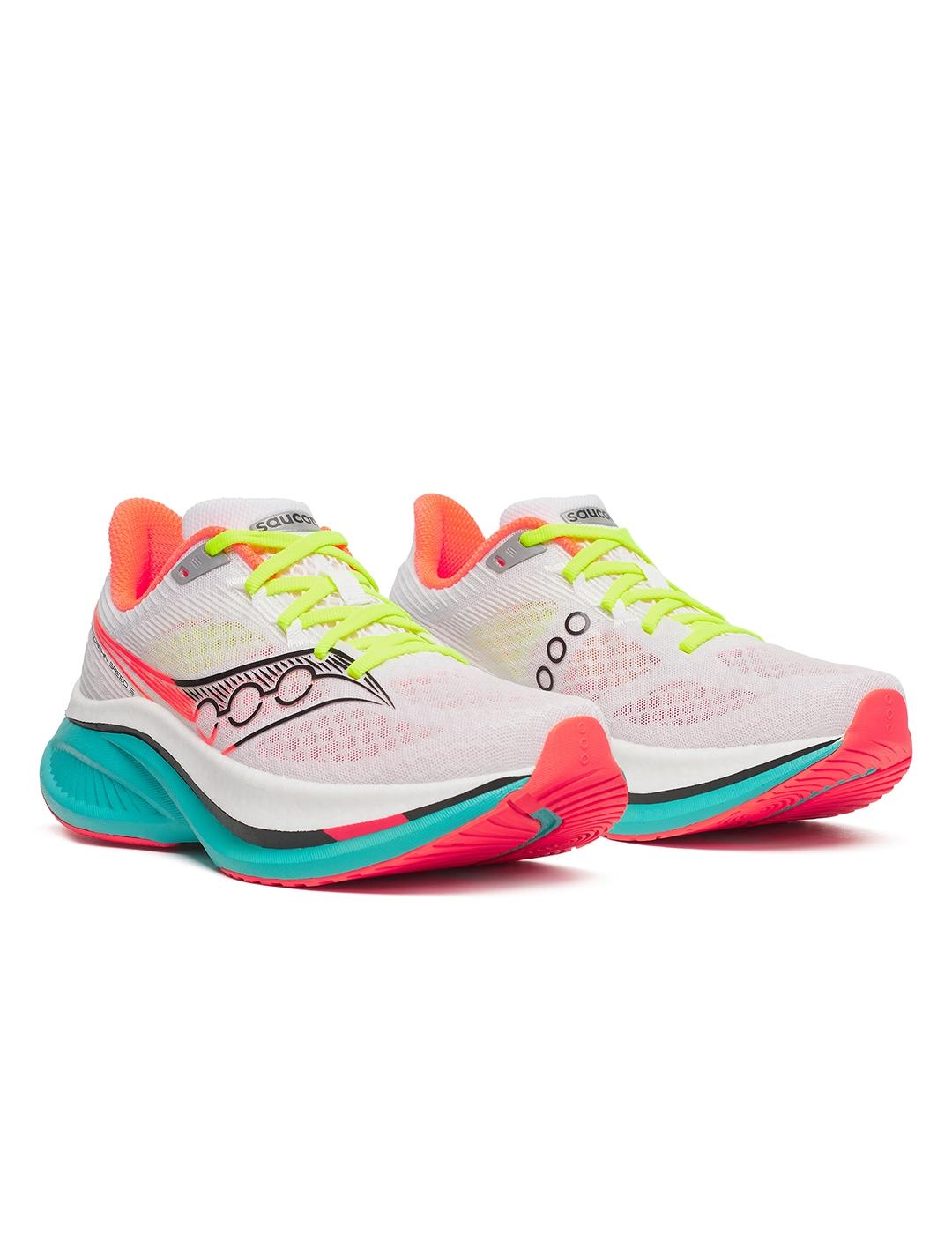 Zapatillas Saucony Endorphin Speed 5 blancas multi de mujer