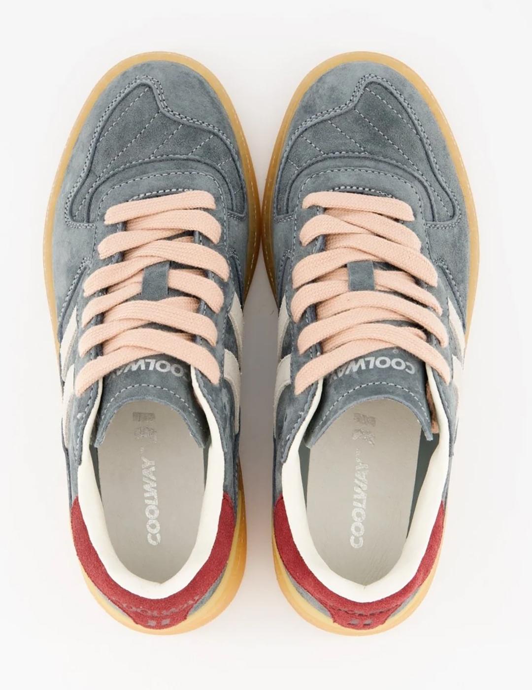 Zapatillas Coolway Goal azules de mujer