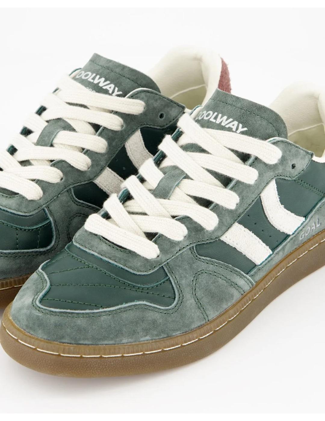 Zapatillas Coolway Goal verdes de hombre