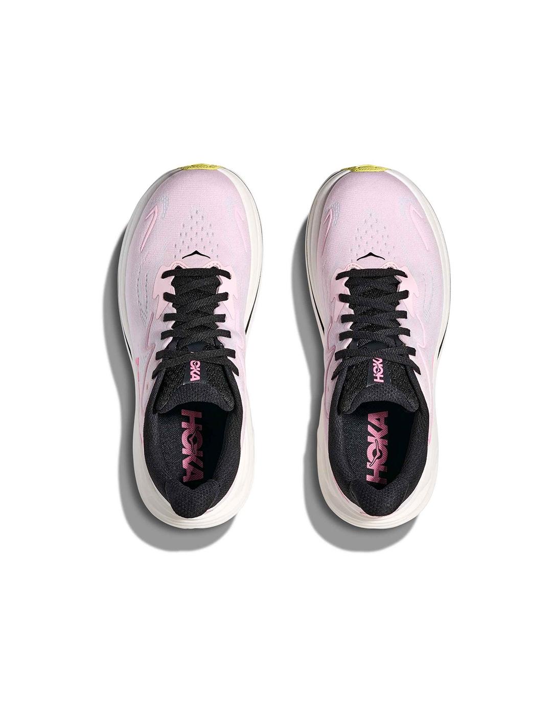 Zapatillas Hoka Clifton 10 rosas de mujer