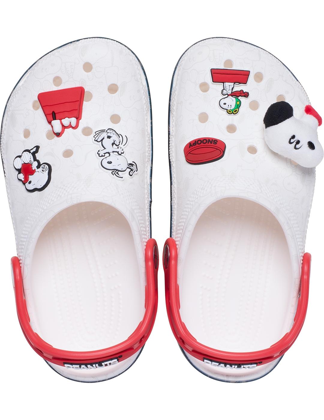Zuecos Crocs Peanuts Classic Clog T Multi de niño