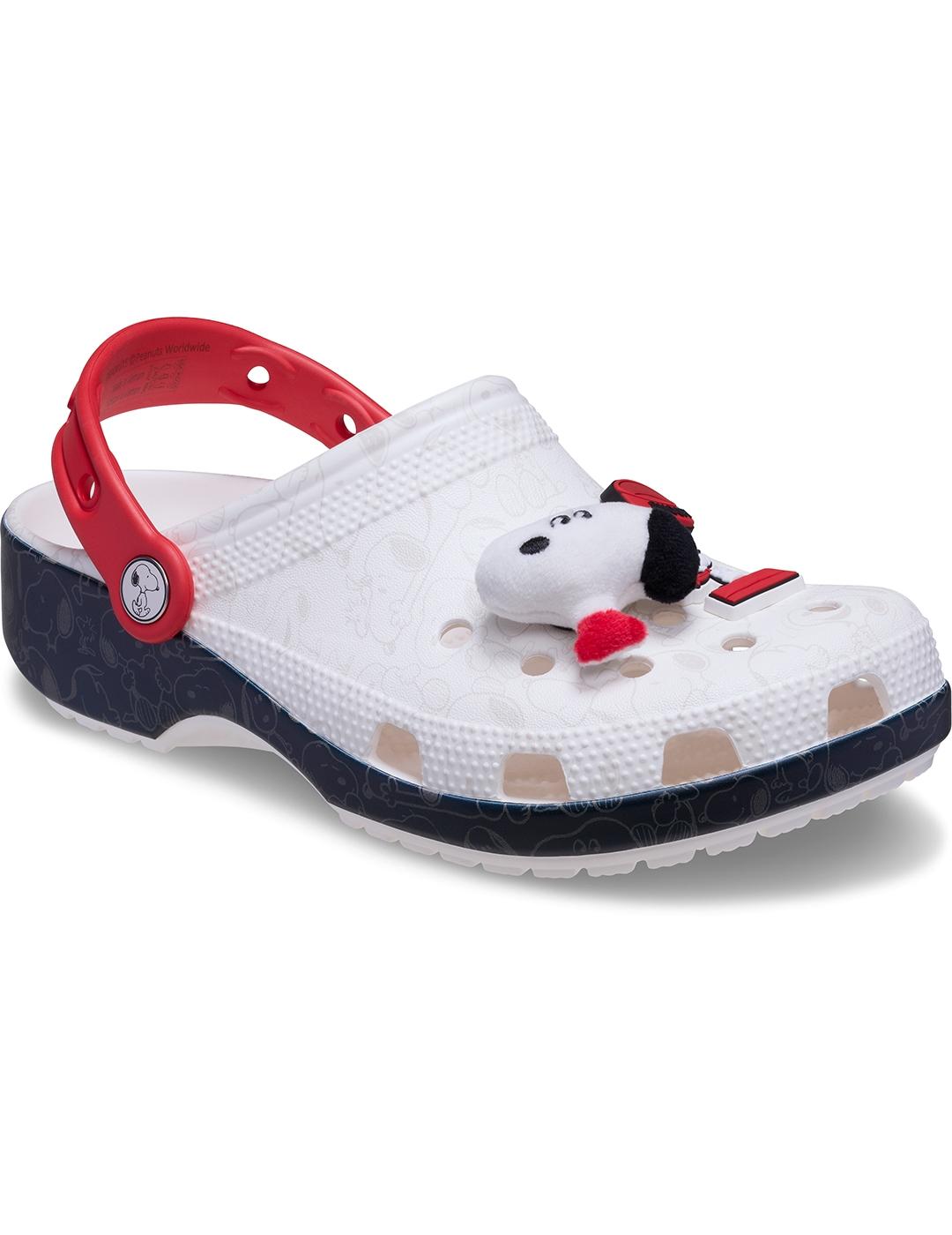 Zuecos Crocs Peanuts Classic Clog T Multi de niño