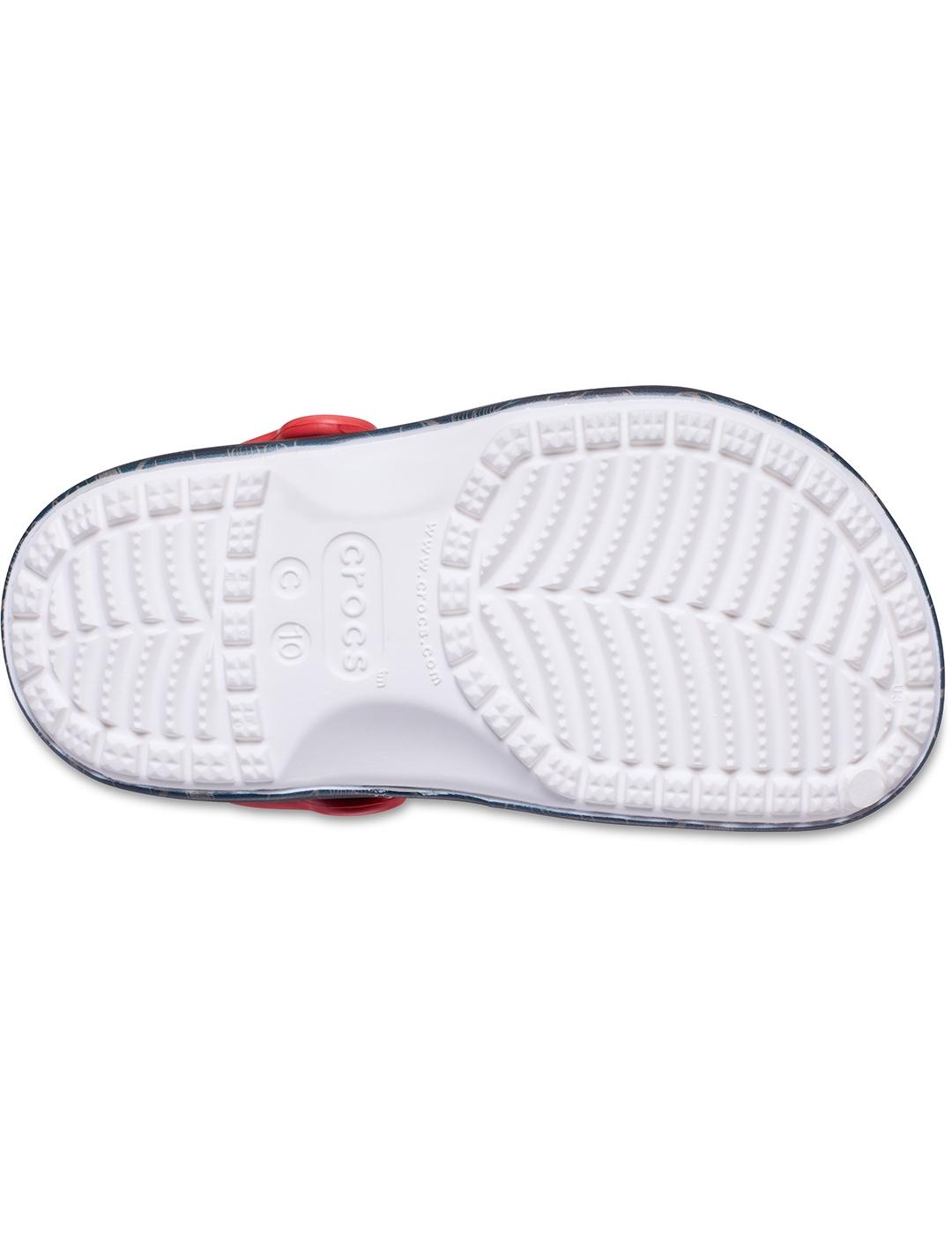 Zuecos Crocs Peanuts Classic Clog T Multi de niño