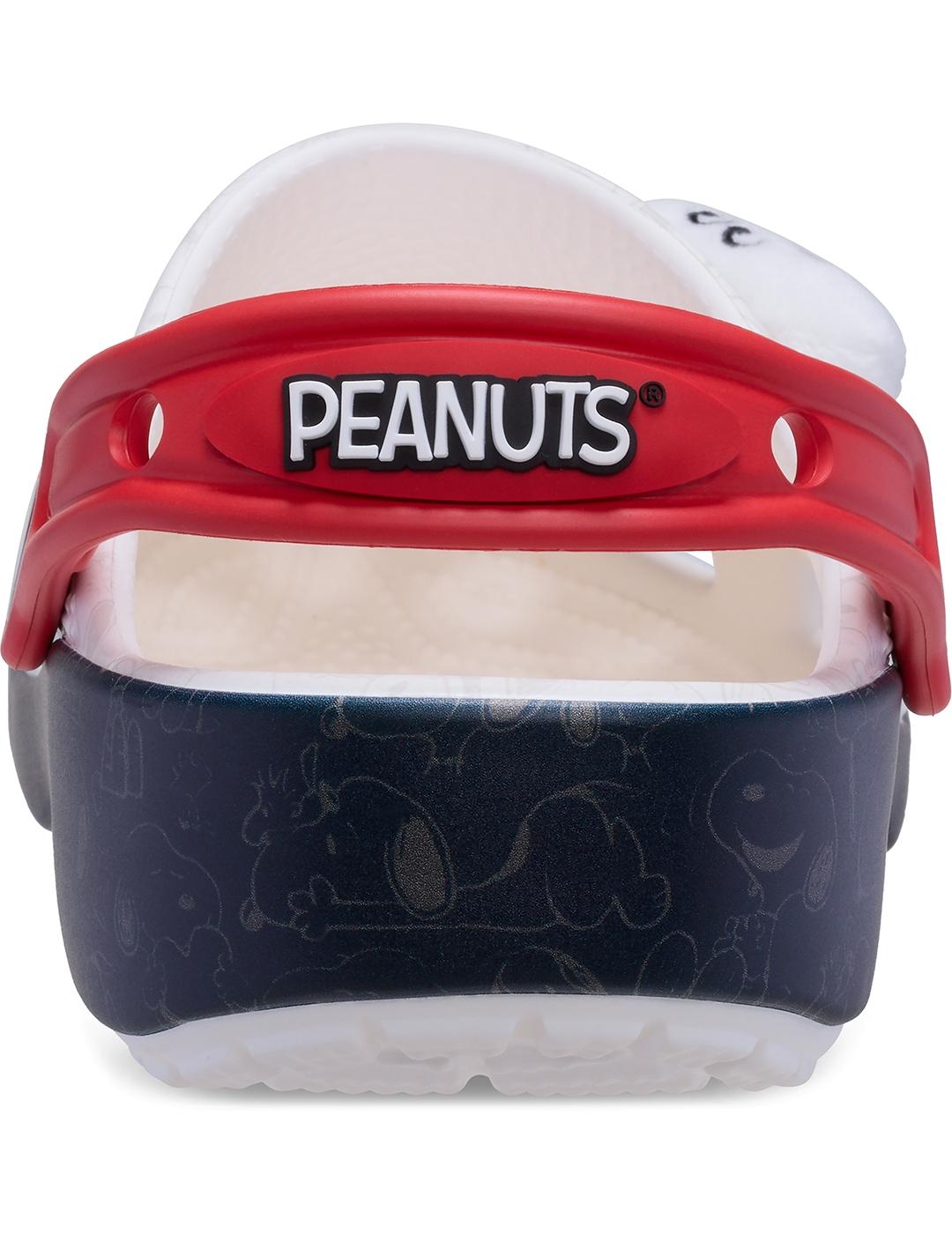 Zuecos Crocs Peanuts Classic Clog T Multi de niño