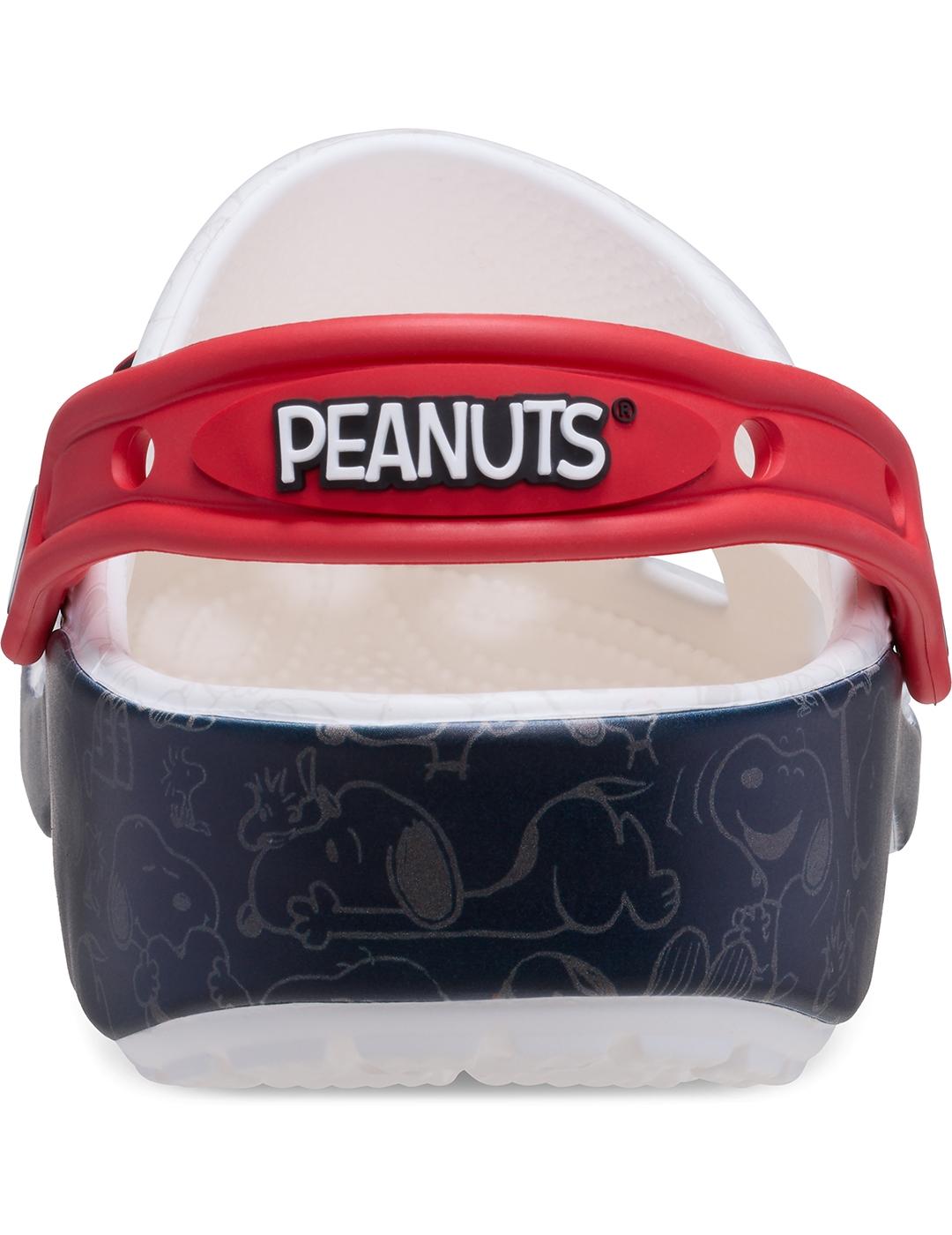 Zuecos Crocs Peanuts Classic Clog Multi de mujer