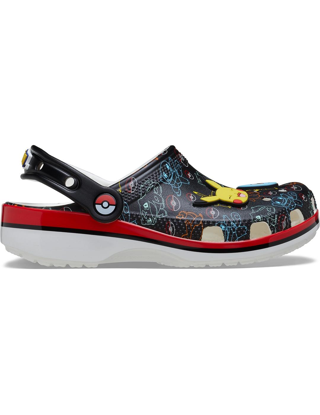 Zuecos Crocs Pokemon Print Cls Clg T Multi de niño