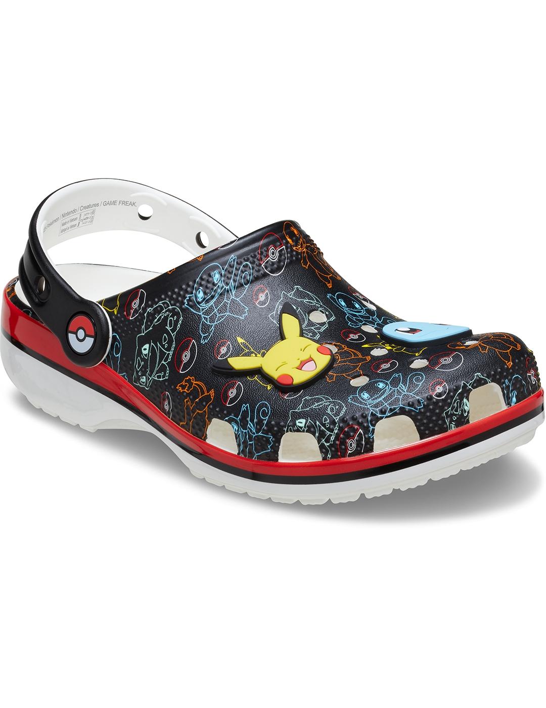 Zuecos Crocs Pokemon Print Cls Clg T Multi de niño