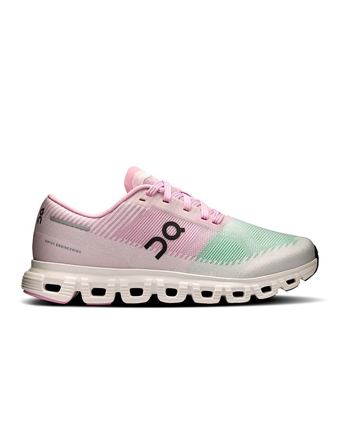 Zapatillas On Running Cloud 6 Push naranja fucsia de mujer