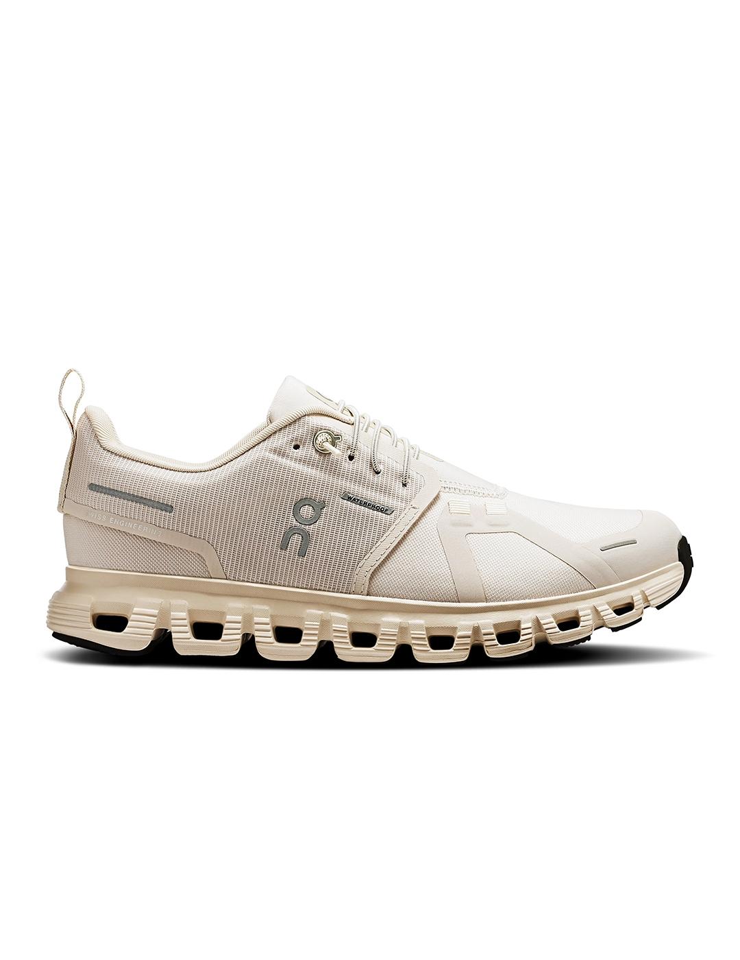 Zapatillas On Running Cloud 6 Waterproof beige de mujer