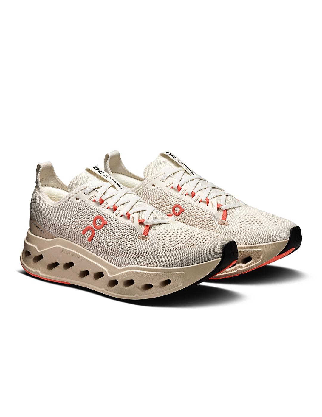 Zapatillas On Running Cloudsurfer Max beige de hombre