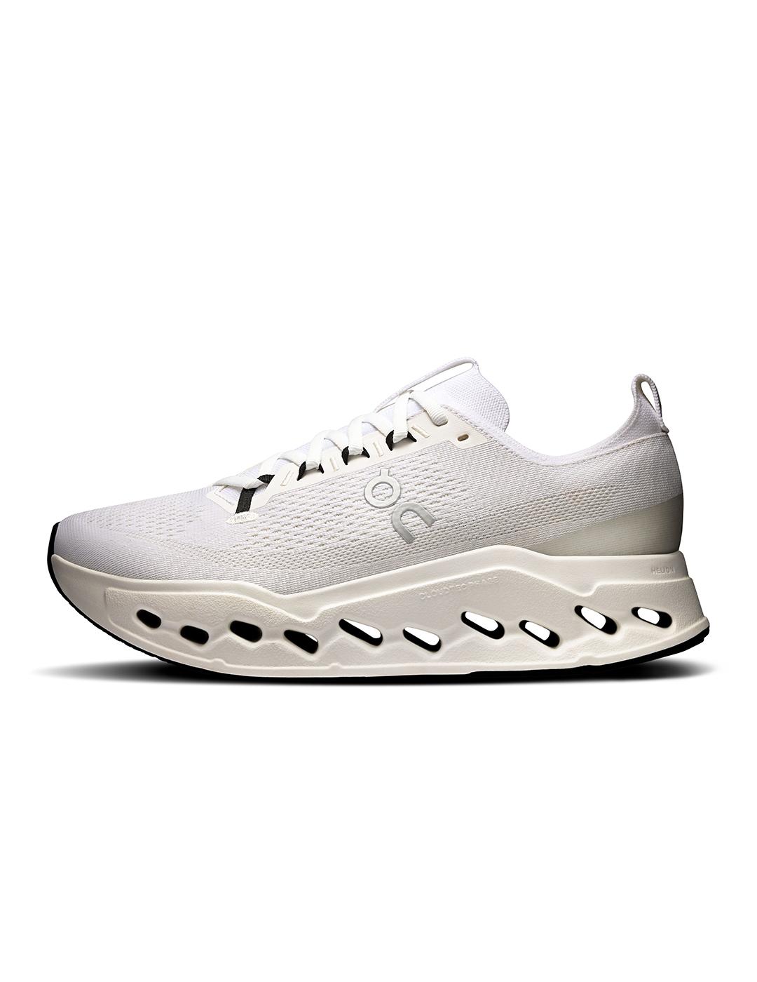 Zapatillas On Running Cloudsurfer Max blancas de hombre