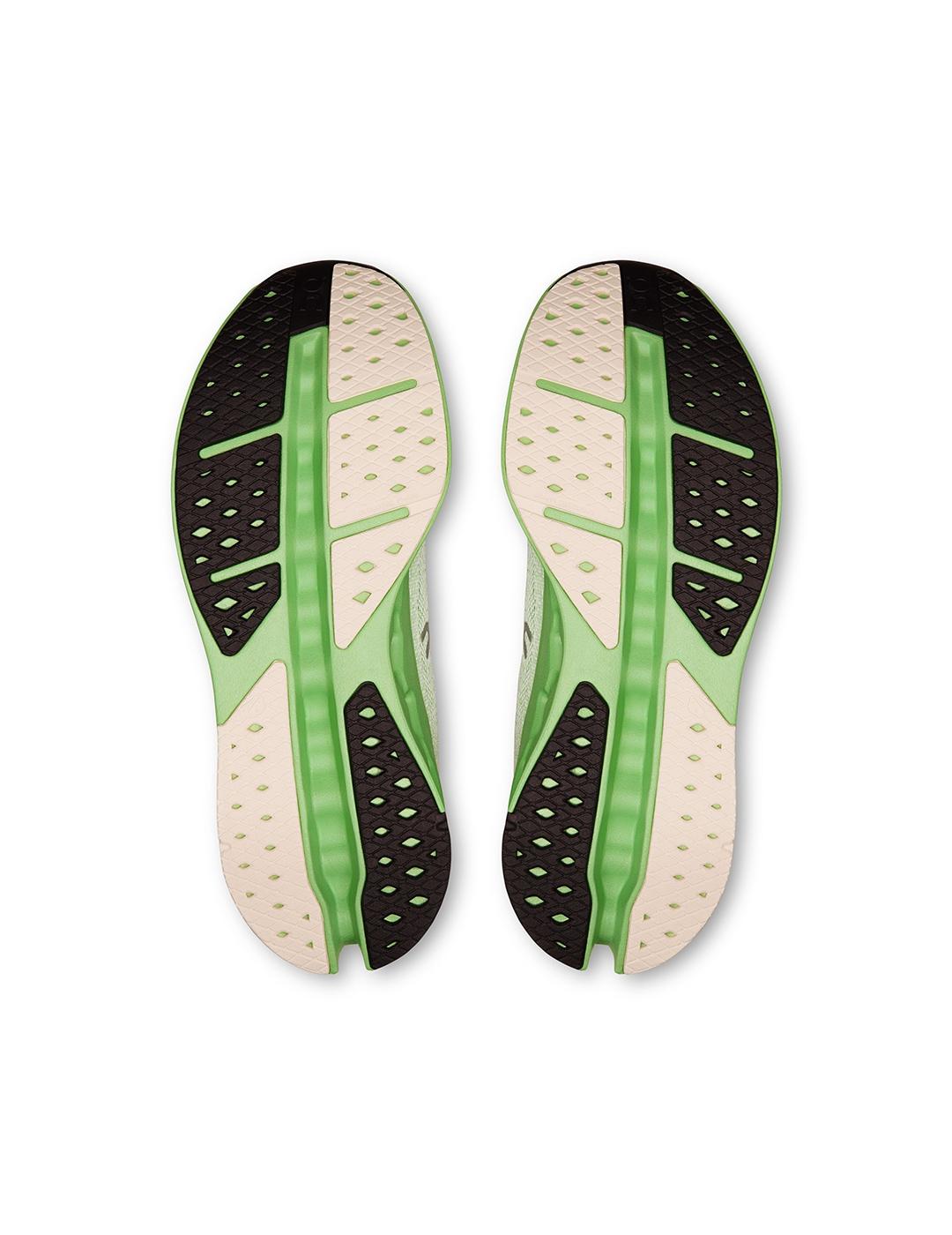 Zapatillas On Running Cloudsurfer Max crudo verde de hombre