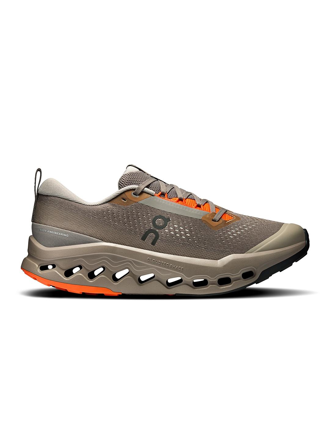 Zapatillas On Running Cloudsurfer Trail 2 beige de hombre