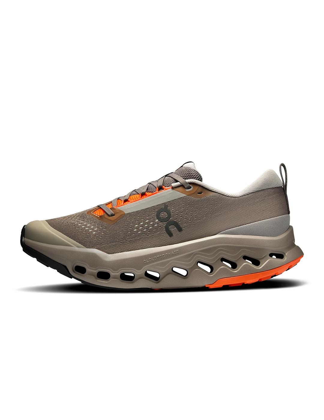 Zapatillas On Running Cloudsurfer Trail 2 beige de hombre
