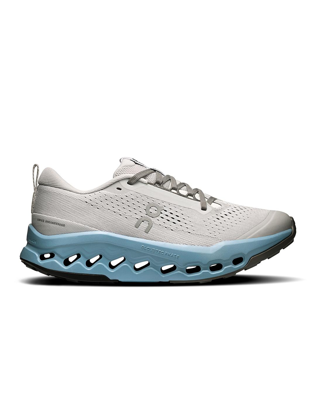 Zapatillas On Running Cloudsurfer Trail 2 grises de mujer