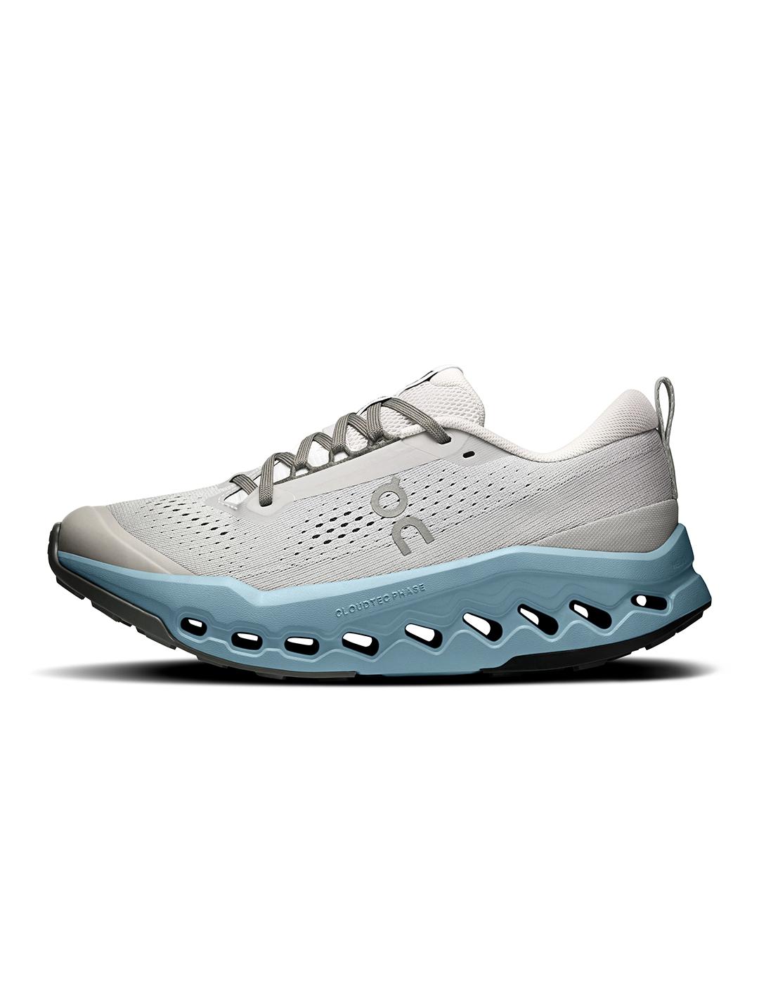 Zapatillas On Running Cloudsurfer Trail 2 grises de mujer