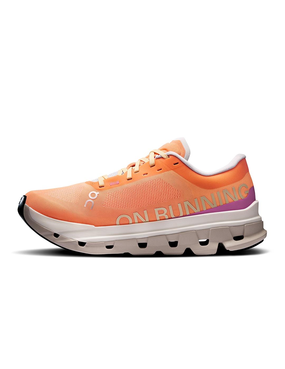 Zapatillas On Running Cloudflow 5 naranjas de mujer