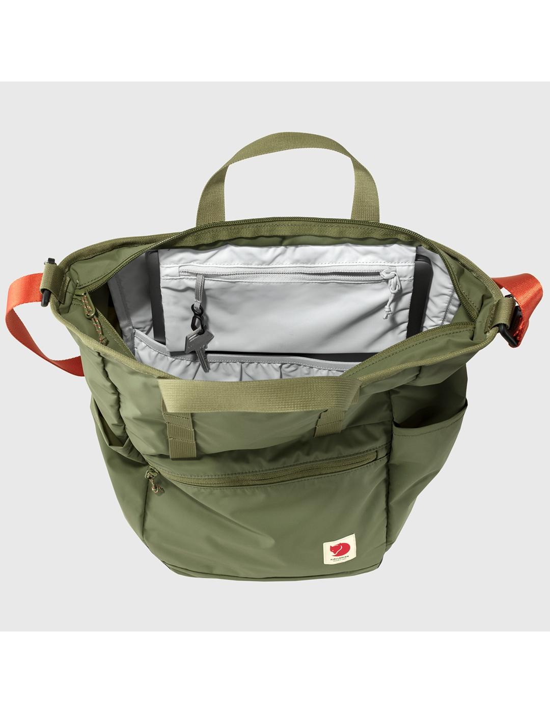 Mochila Fjällräven High Coast Totepack verde hombre y mujer