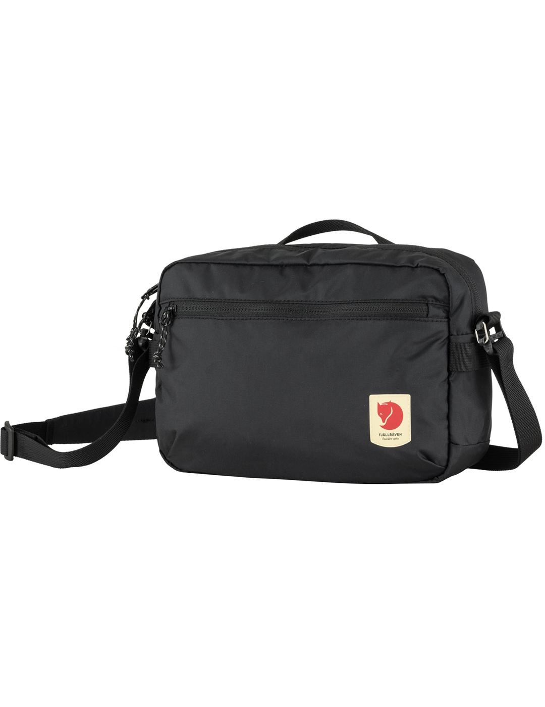 Bolso Fjällräven High Coast Crossbody negro hombre y mujer